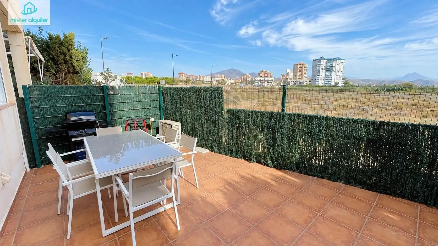 Terrassa de Apartament de lloguer en Playa Muchavista