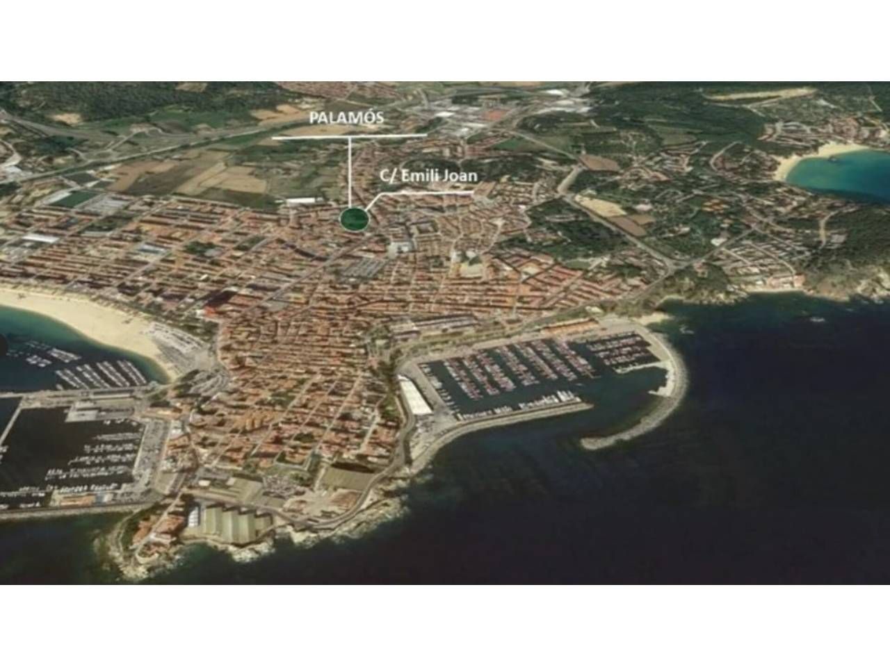 Exterior view of Industrial land for sale in Palamós