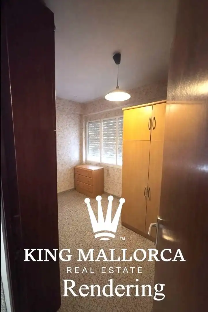 Bedroom of Flat for sale in  Palma de Mallorca  with Air Conditioner, Heating and Terrace
