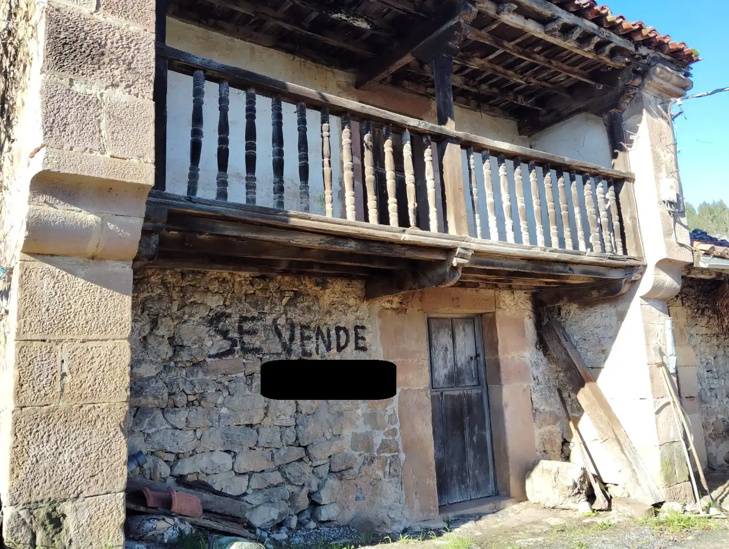 Vista exterior de Casa o xalet en venda en Rionansa