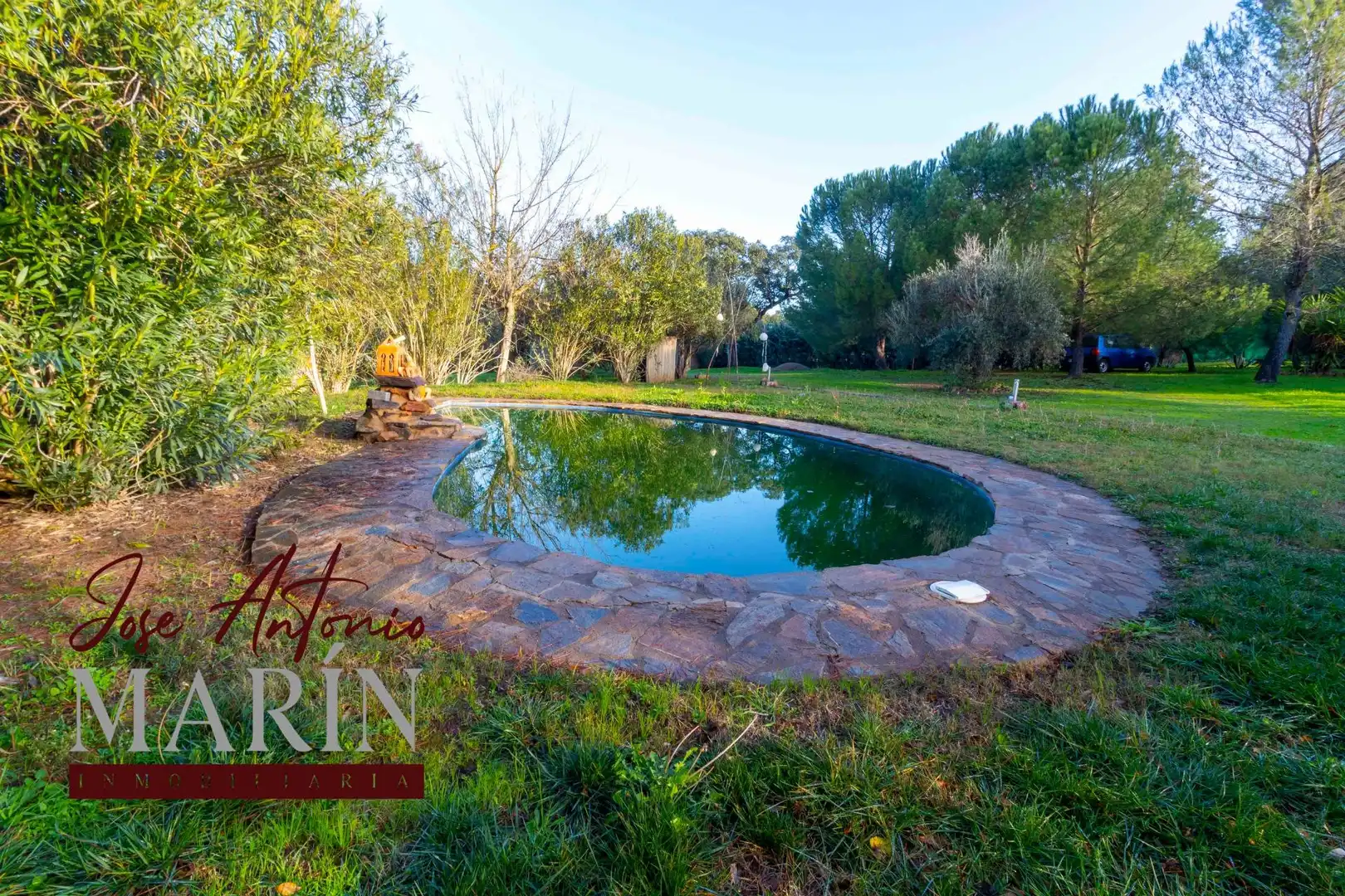 Garten von Country house zum Verkauf in Badajoz mit Privatgarten, Abstellraum und Schwimmbad