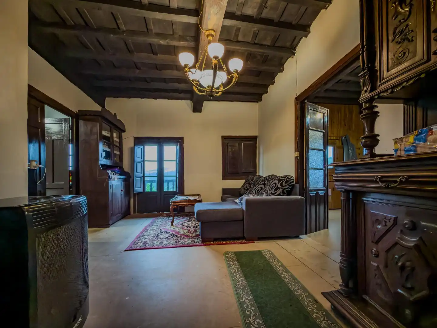 Sala d'estar de Casa o xalet en venda en Alfoz de Lloredo amb Jardí privat, Terrassa i Balcó