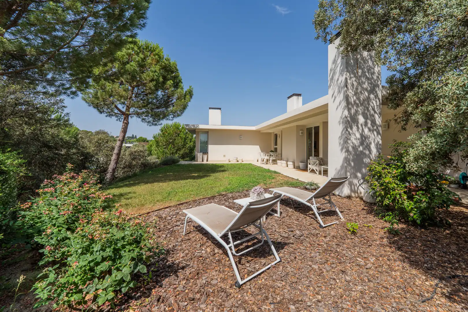 Garden of Houses for sale in Ciudalcampo  with Air Conditioner, Heating and Private garden