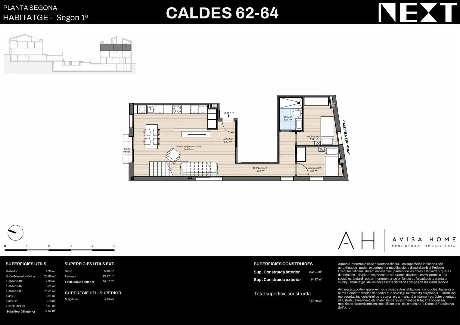 Dúplex en venta en Castellar del Vallès con Aire acondicionado, Calefacción y Parquet