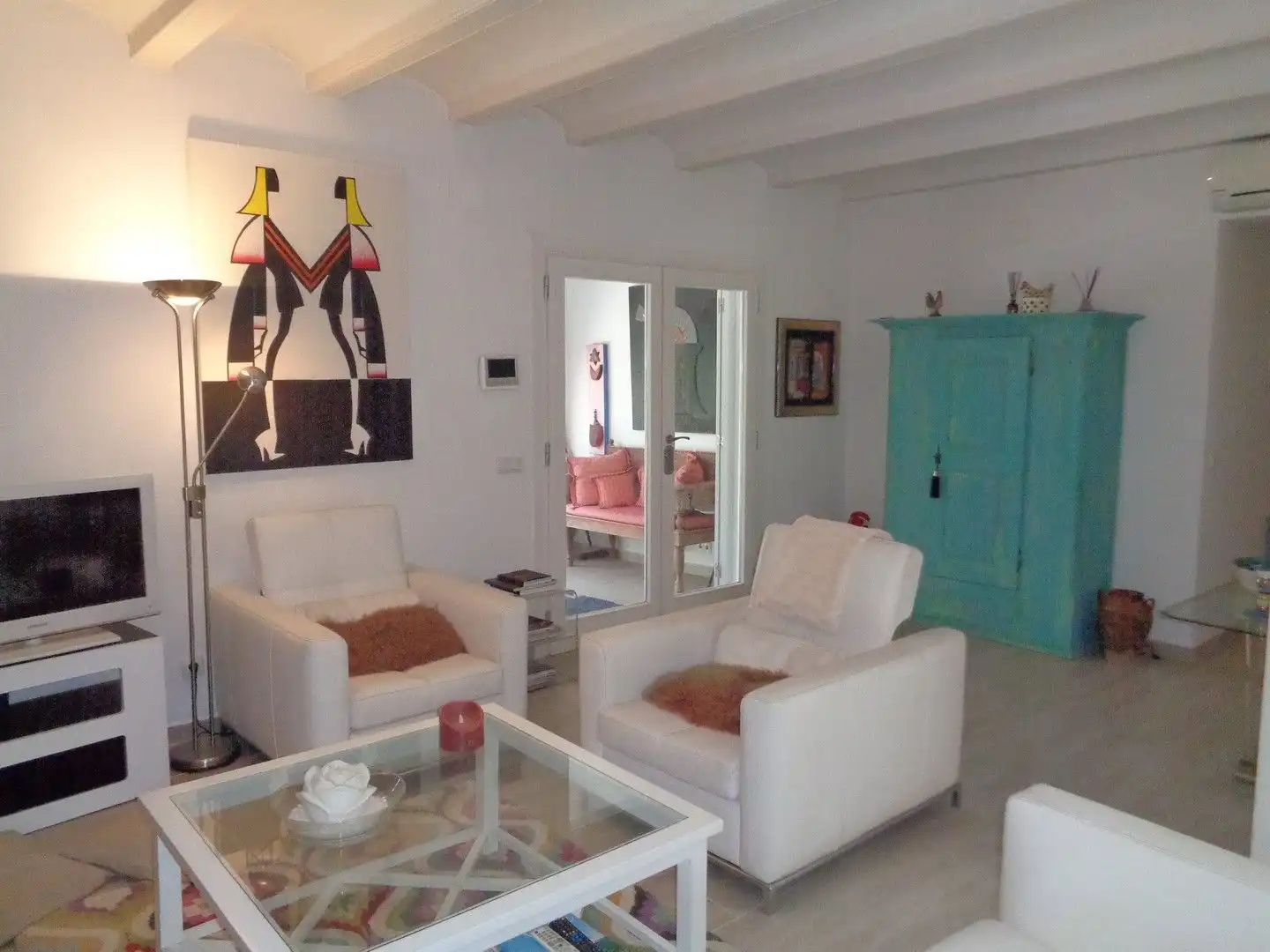 Sala d'estar de Casa o xalet en venda en Jávea / Xàbia amb Aire condicionat, Calefacció i Jardí privat