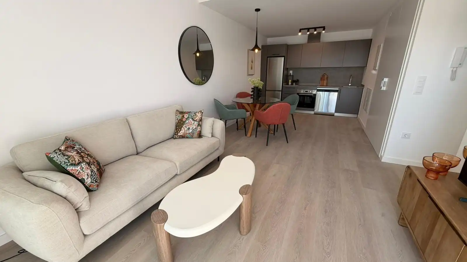 Living room of Flat for sale in Xeresa  with Heating, Terrace and Storage room