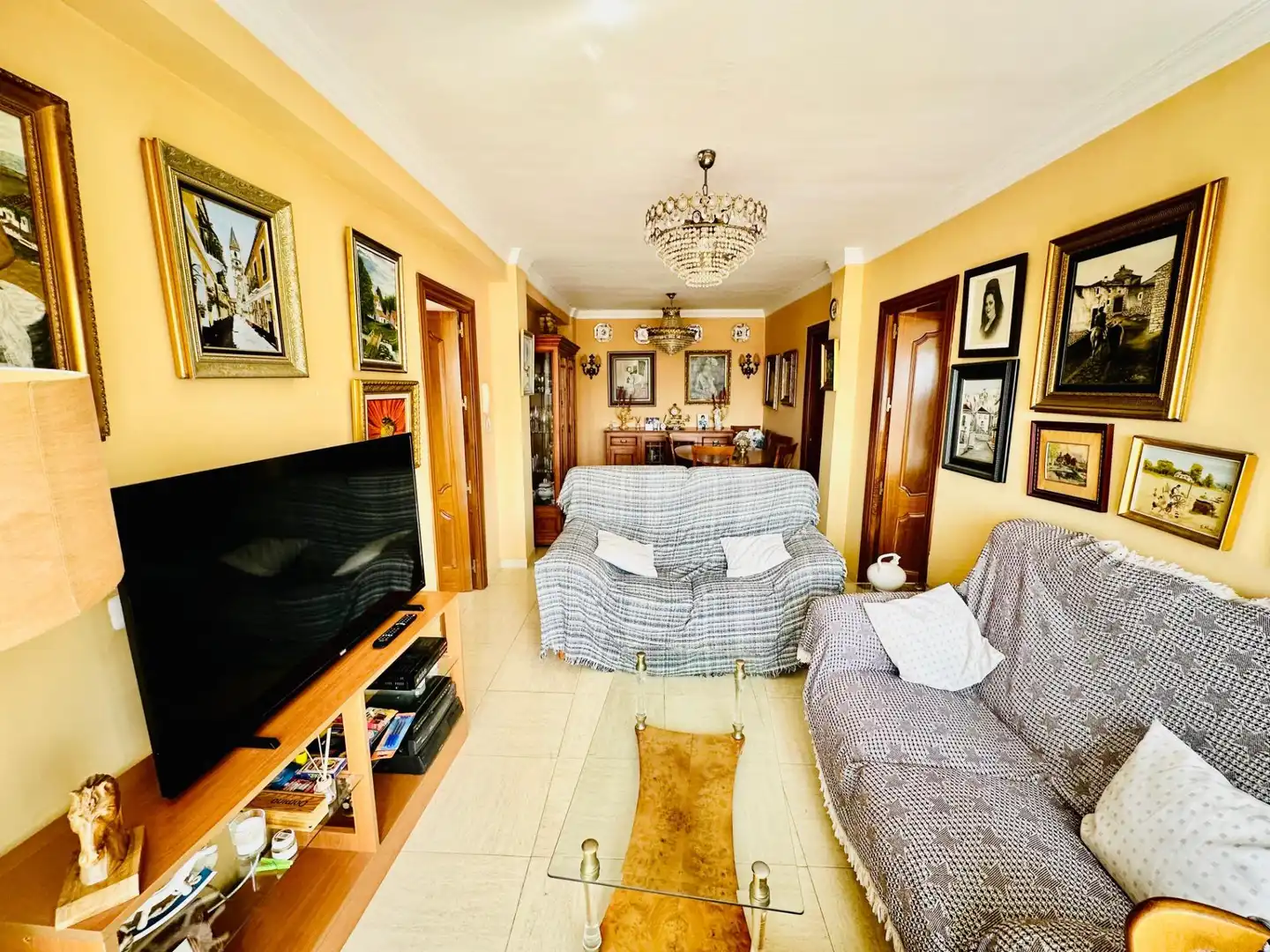 Living room of Flat for sale in Málaga  with Air Conditioner