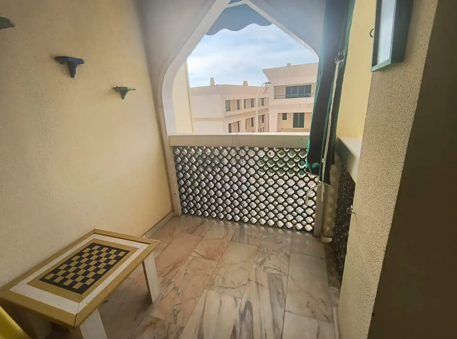 Terraza de Apartamento en venta en Santa Pola con Jardín privado, Terraza y Amueblado