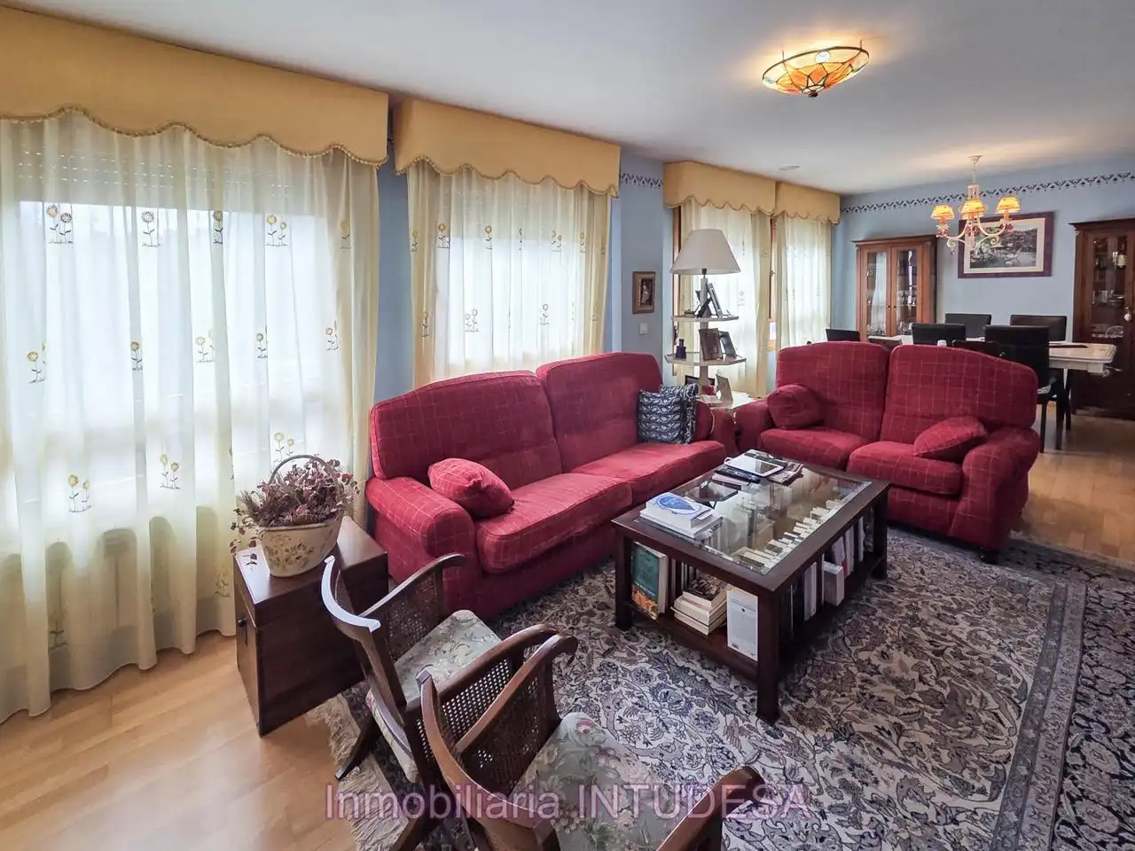 Sala de estar de Piso en venta en Tudela con Aire acondicionado, Calefacción y Parquet