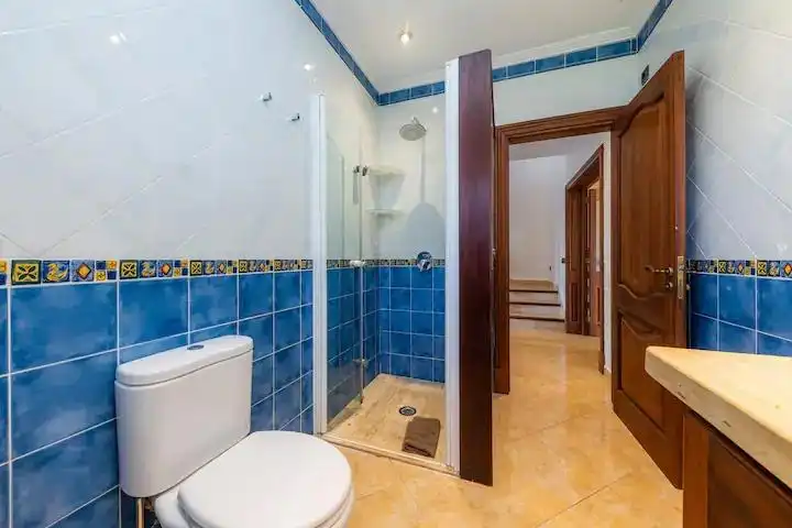 Bany de Casa adosada en venda en Manacor amb Aire condicionat, Calefacció i Jardí privat