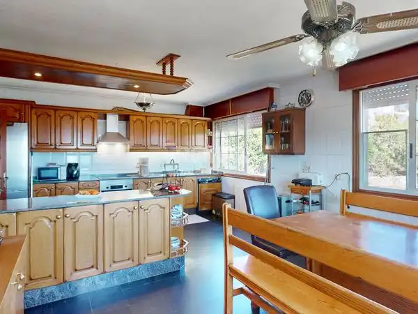 Kitchen of Houses for sale in Baiona  with Heating, Private garden and Parquet flooring