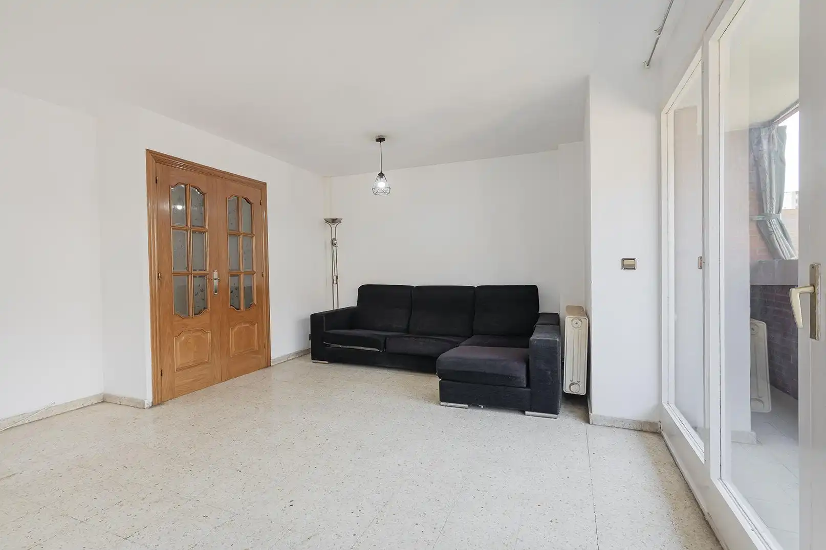 Sala de estar de Ático en venta en Barcelona