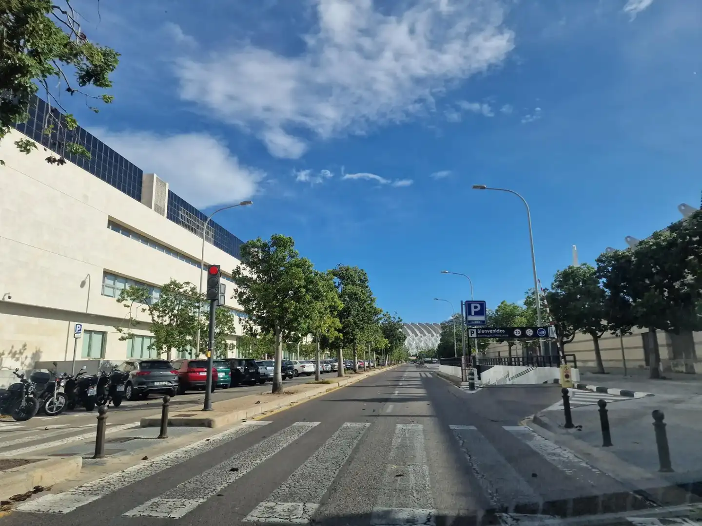 Vista exterior de Garatge de lloguer en Valencia