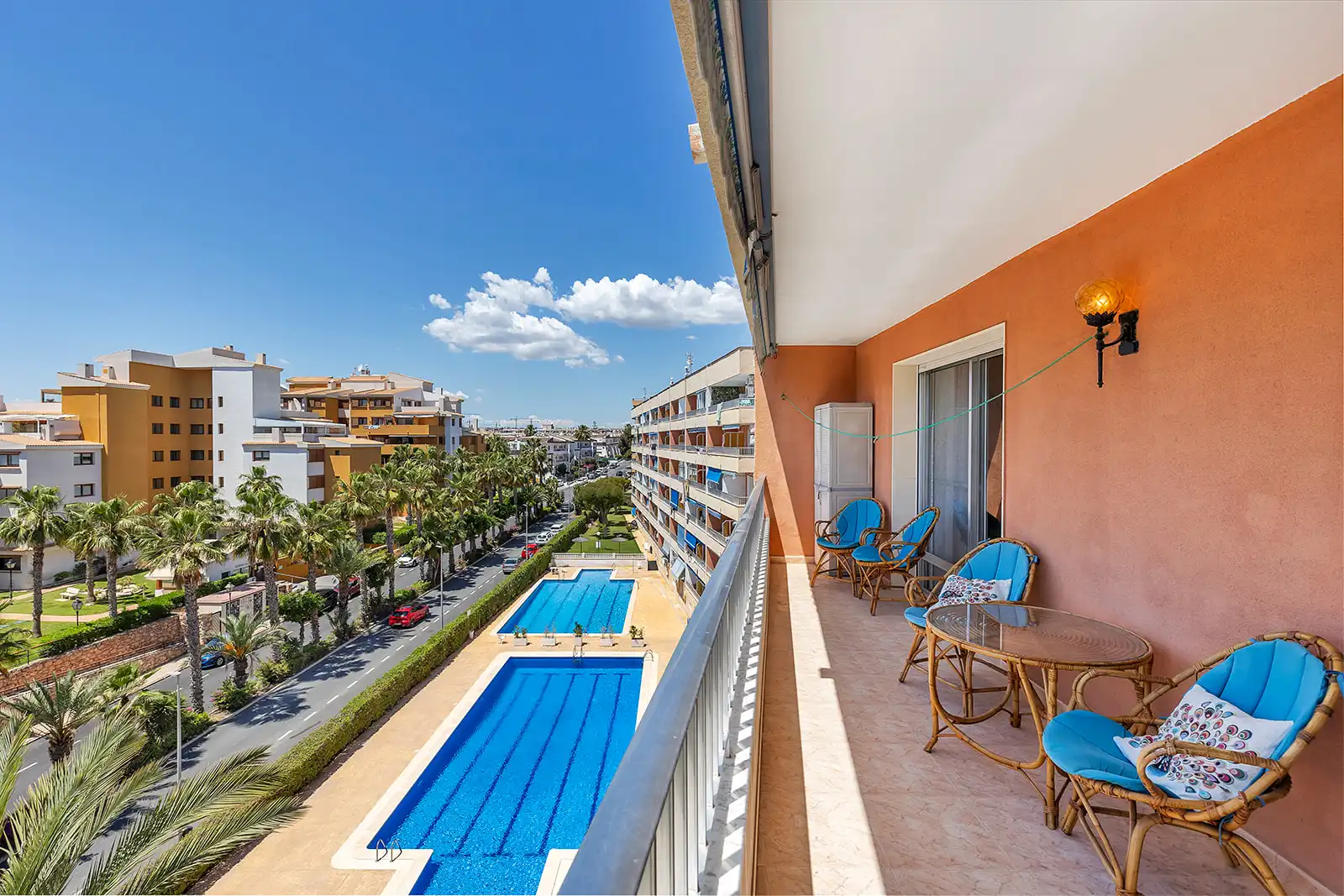 Swimming pool of Flat for sale in Torrevieja
