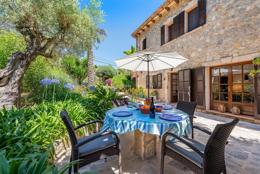 Terrassa de Finca rústica en venda en Andratx amb Calefacció, Jardí privat i Terrassa