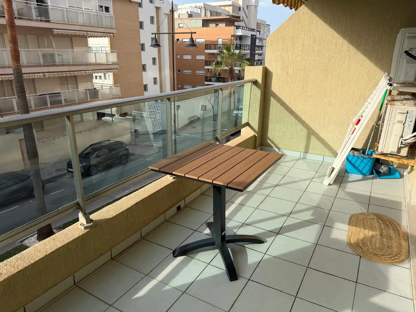 Terraza de Apartamento de alquiler en Fuengirola con Aire acondicionado, Calefacción y Terraza