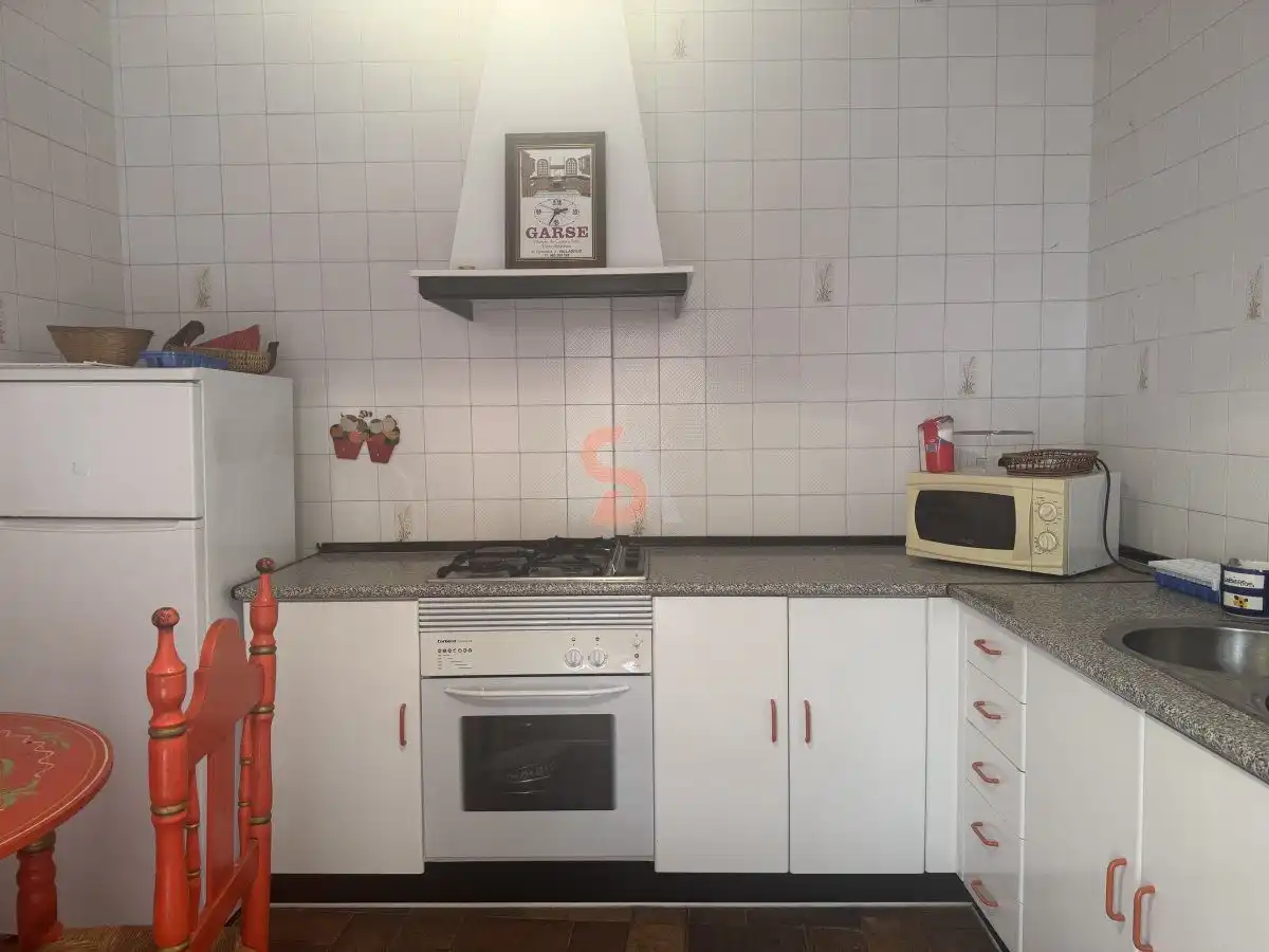 Cocina de Casa o chalet en venta en Alcazarén con Calefacción, Terraza y Trastero