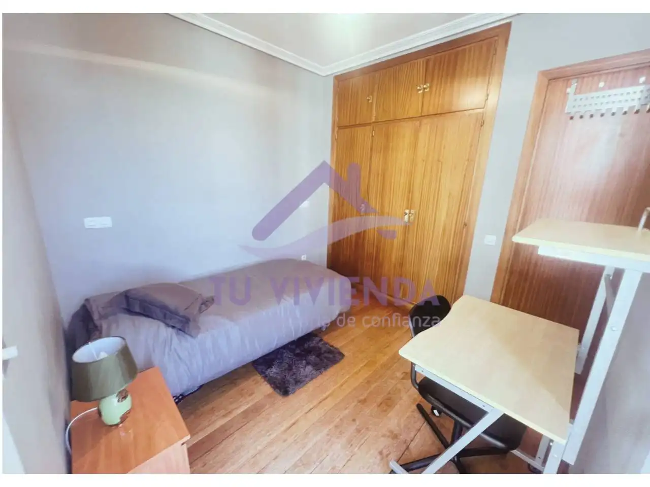 Schlafzimmer von Wohnung zur Miete in Valladolid mit Heizung und Möbliert
