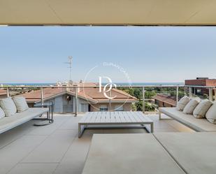 Terrace of Attic to rent in Sitges  with Air Conditioner, Terrace and Balcony