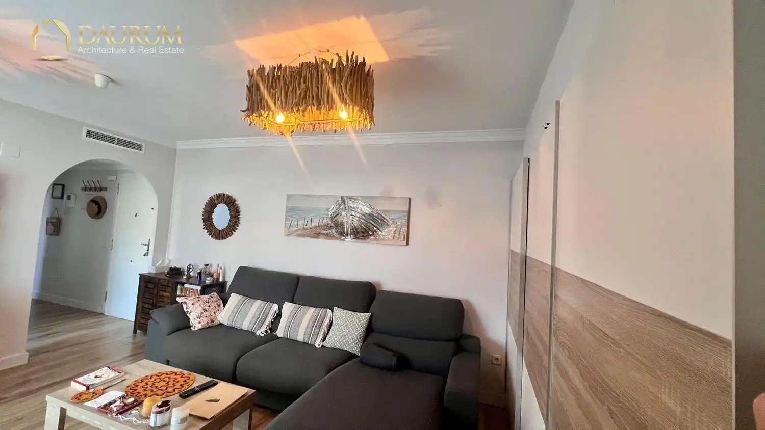 Living room of Flat for sale in Marbella  with Air Conditioner, Heating and Private garden