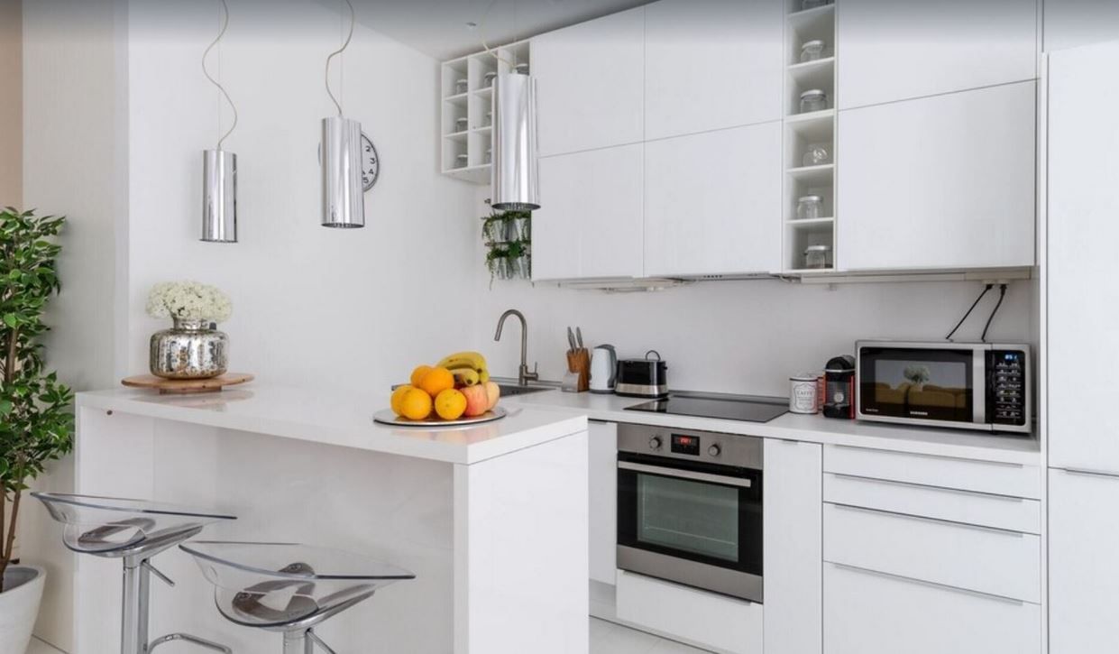 Kitchen of Flat to rent in  Logroño  with Air Conditioner, Furnished and TV