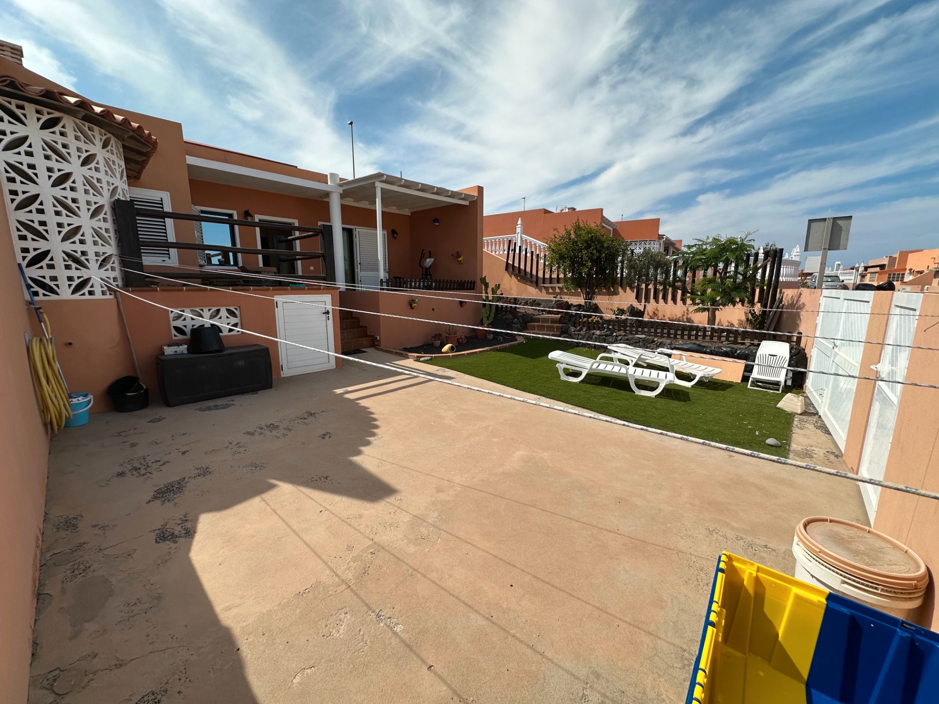 Terrace of Single-family semi-detached for sale in Antigua  with Private garden, Terrace and Storage room