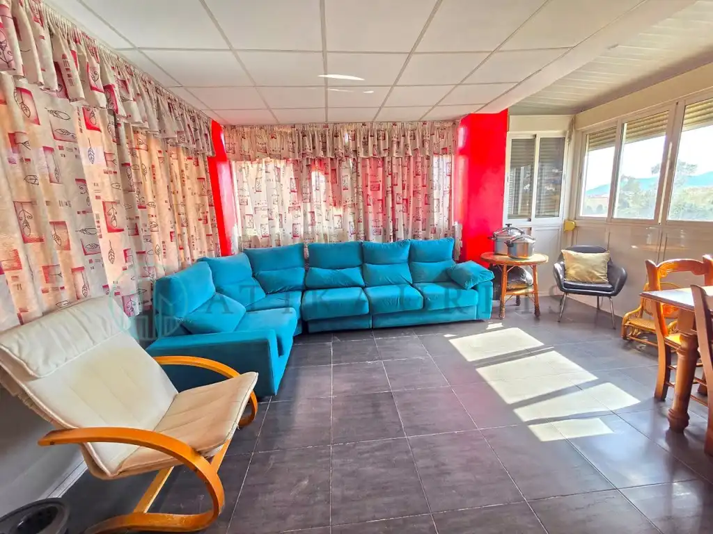 Living room of Duplexes for sale in Málaga  with Air Conditioner, Private garden and Terrace