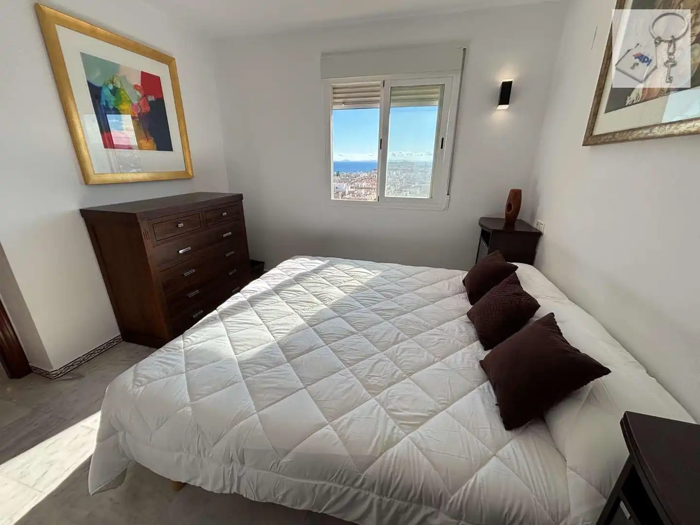 Bedroom of Flat for sale in Playa de los Locos