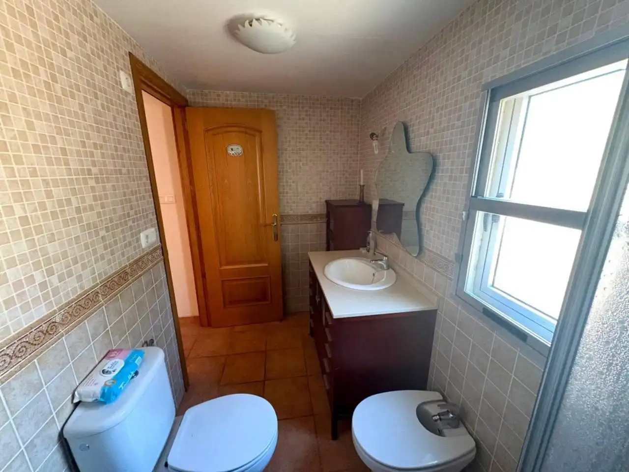 Bany de Casa o xalet en venda en Tibi amb Jardí privat