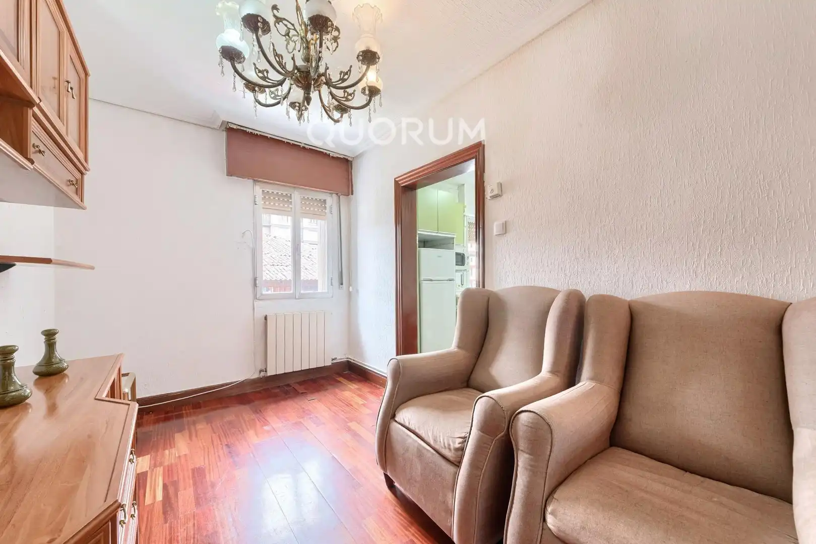 Bedroom of Flat for sale in Basauri   with Heating, Parquet flooring and Terrace