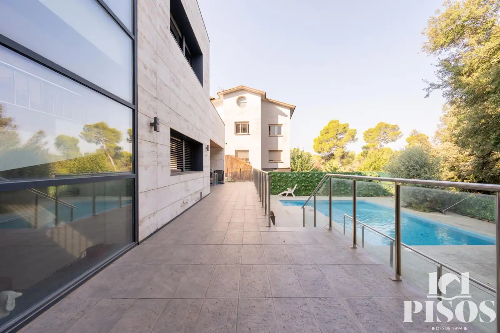 Terrace of Houses for sale in Sant Cugat del Vallès  with Air Conditioner, Storage room and Swimming Pool