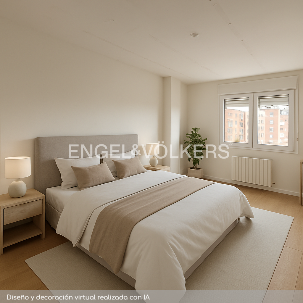 Bedroom of Apartment for sale in Rubí  with Air Conditioner, Heating and Parquet flooring