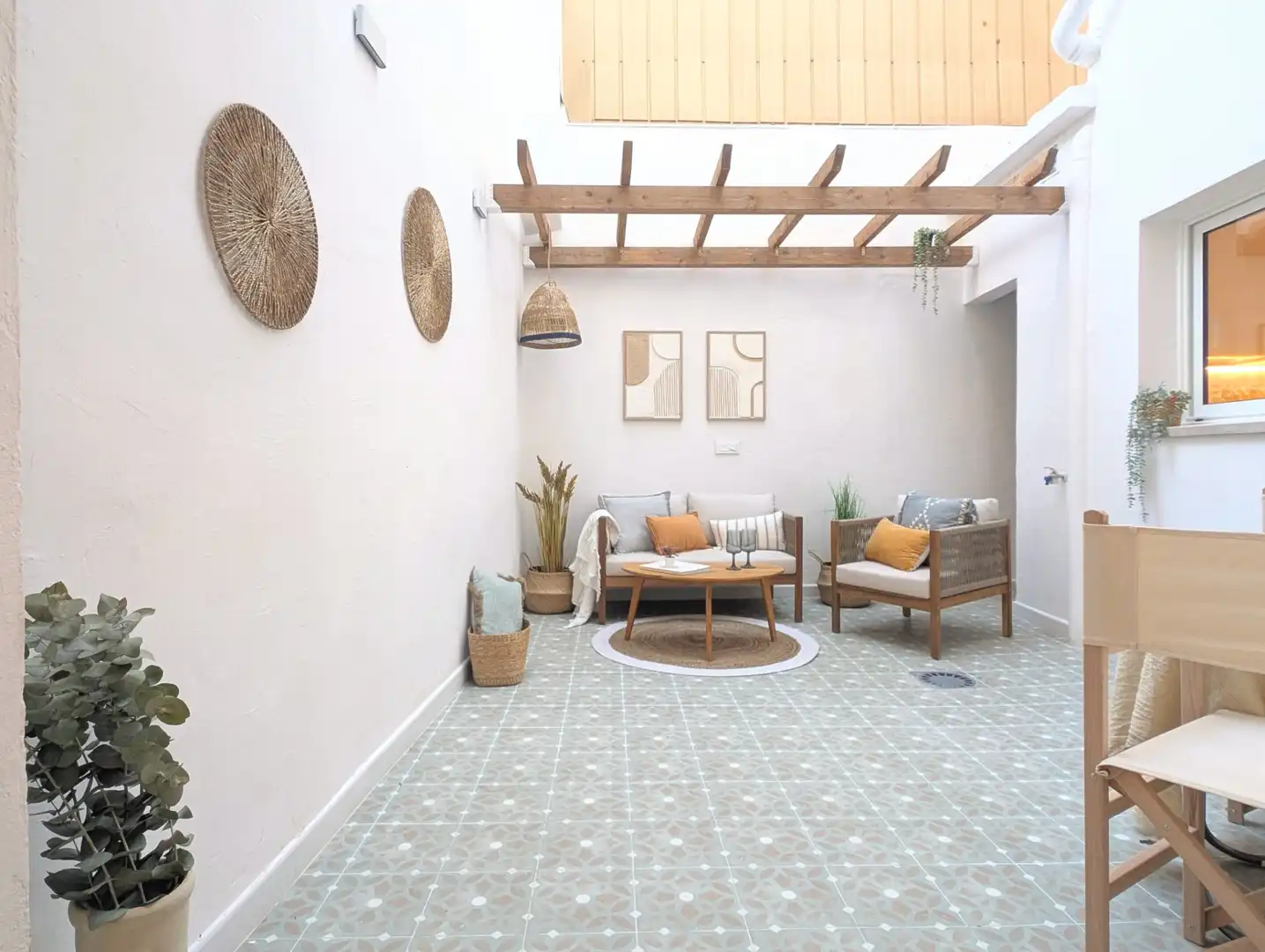 Terraza de Casa adosada en venta en Mataró con Aire acondicionado, Calefacción y Parquet