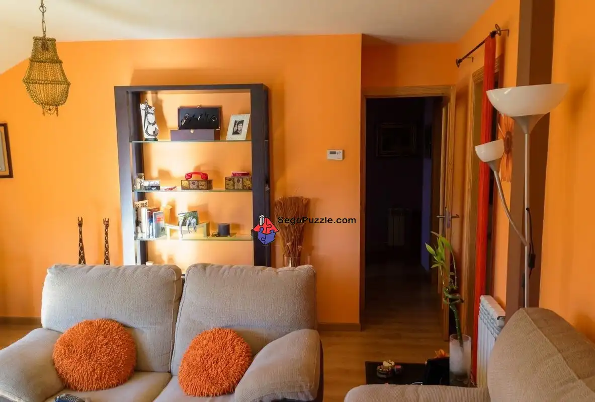 Sala de estar de Piso en venta en Bernuy de Porreros con Calefacción, Terraza y Trastero