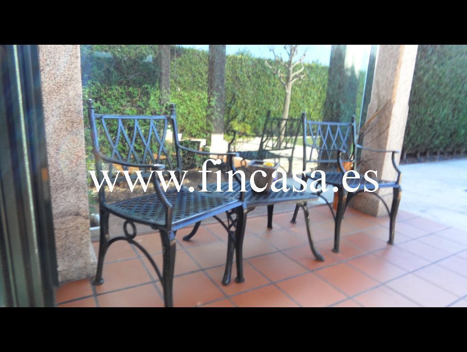 Garden of House or chalet for sale in Baiona  with Heating, Private garden and Swimming Pool