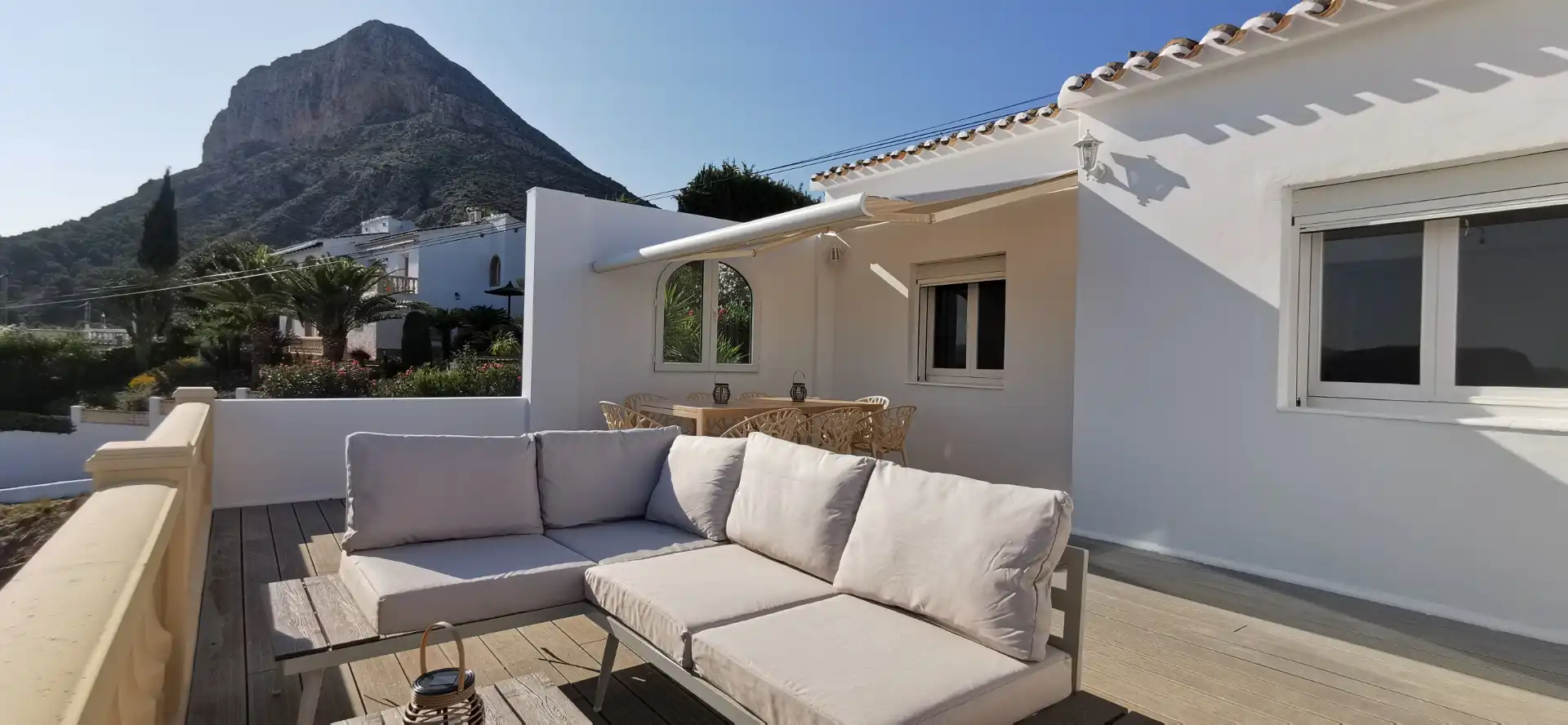 Terraza de Casa o chalet en venta en Jávea / Xàbia con Aire acondicionado, Calefacción y Jardín privado