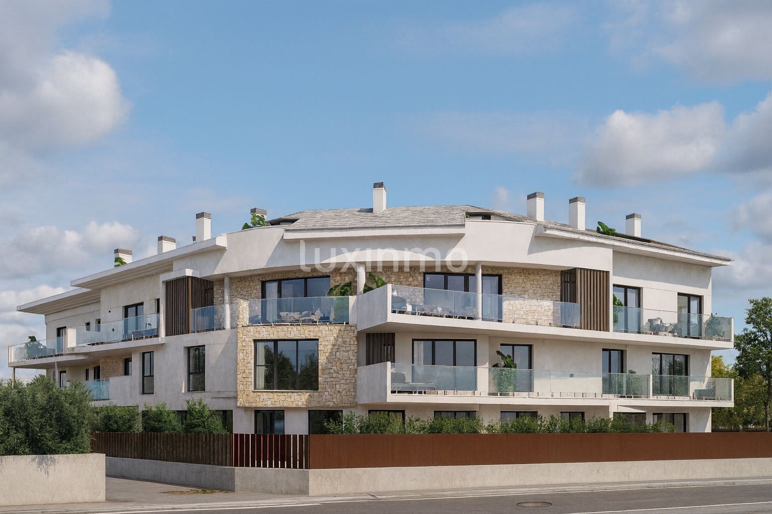 Vista exterior de Pis en venda en Jávea / Xàbia amb Aire condicionat, Calefacció i Jardí privat