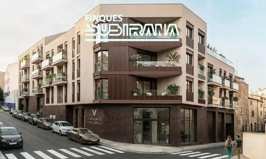 Vista exterior de Piso en venta en Igualada con Terraza, Trastero y Balcón
