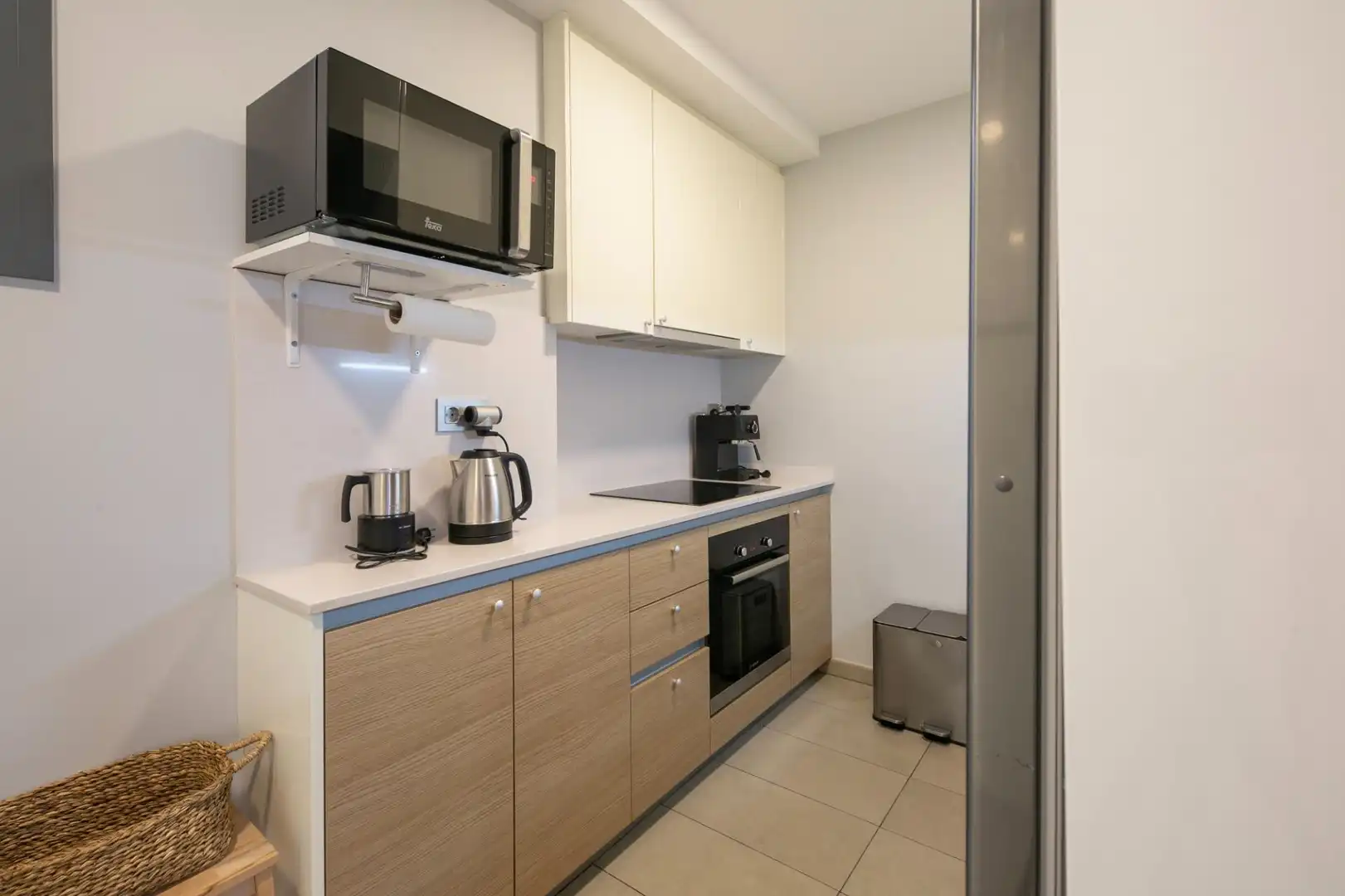 Kitchen of Duplexes for sale in Barcelona  with Parquet flooring, Furnished and Community pool