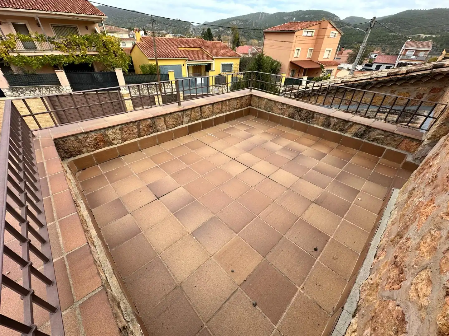 Terraza de Casa o chalet en venta en Villalba de la Sierra con Aire acondicionado, Calefacción y Terraza