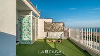 Terrassa de Casa adosada en venda en Sitges amb Terrassa, Traster i Piscina