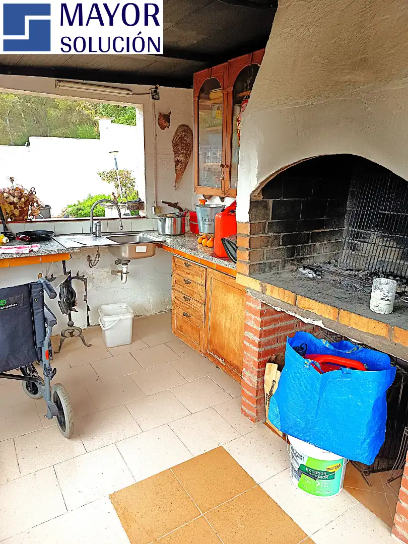 Cuina de Casa o xalet en venda en Sant Pere de Ribes amb Calefacció, Jardí privat i Terrassa