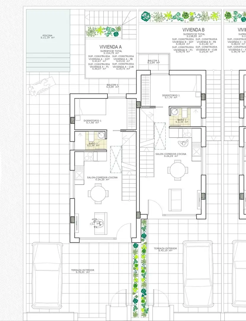 Casa o chalet en venta en Mazarrón con Calefacción, Jardín privado y Terraza