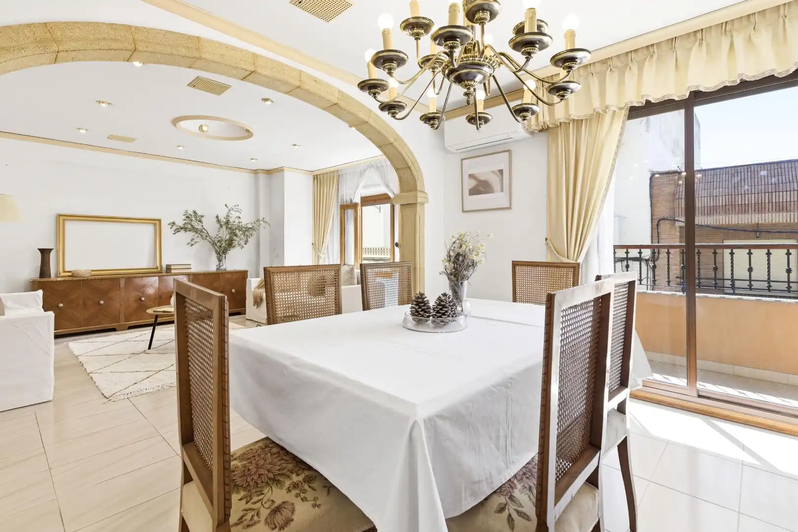 Esszimmer von Haus oder Chalet zum Verkauf in Benirredrà mit Klimaanlage, Terrasse und Abstellraum