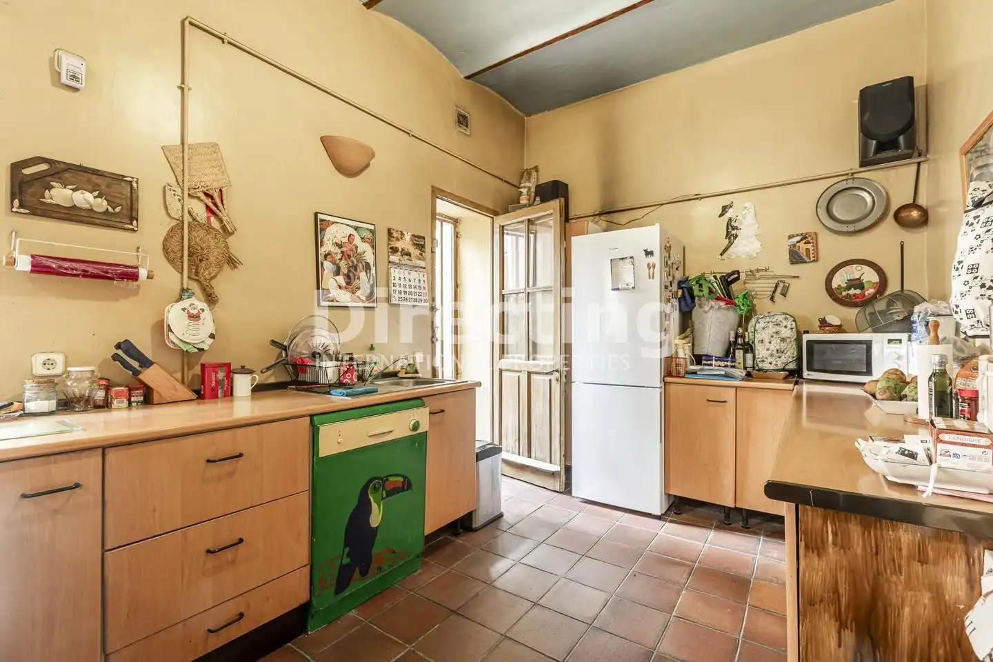 Cocina de Casa o chalet en venta en Madrid con Aire acondicionado y Terraza