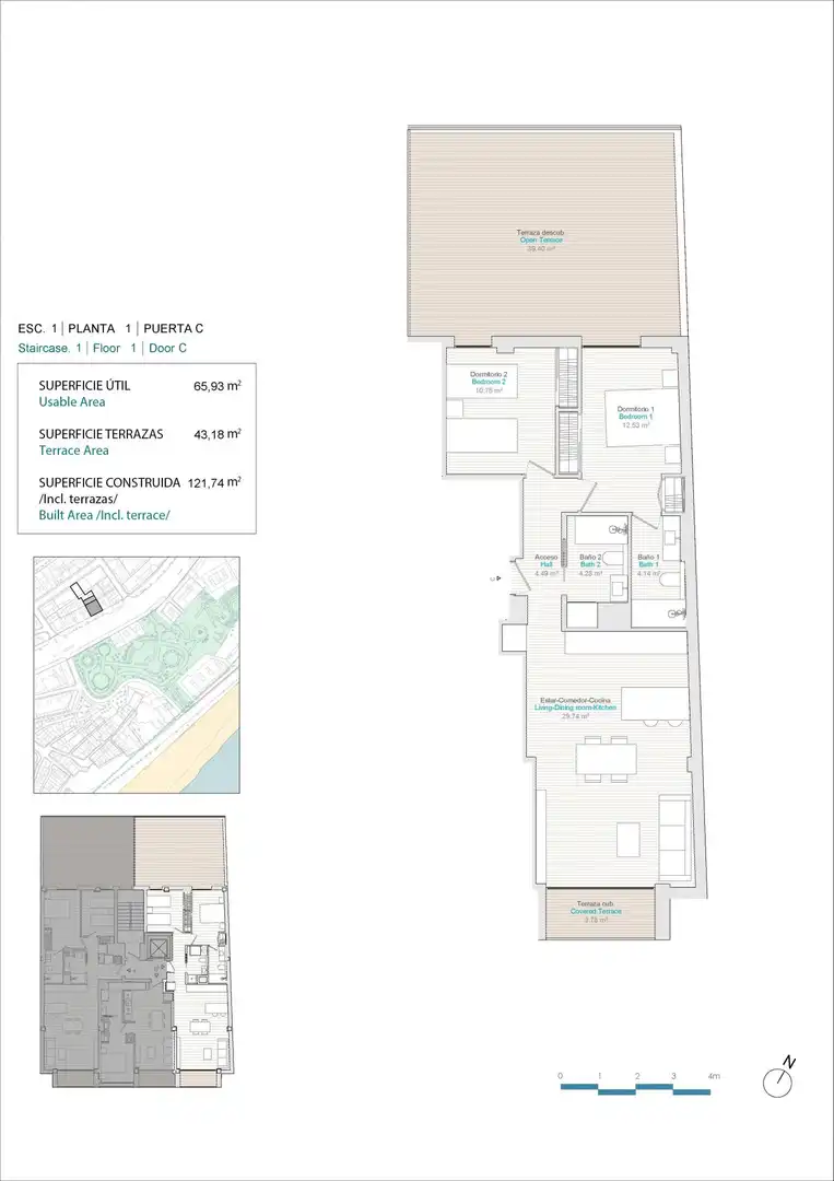 Apartamento con piscina en venta en Centro Urbano, imagen 16