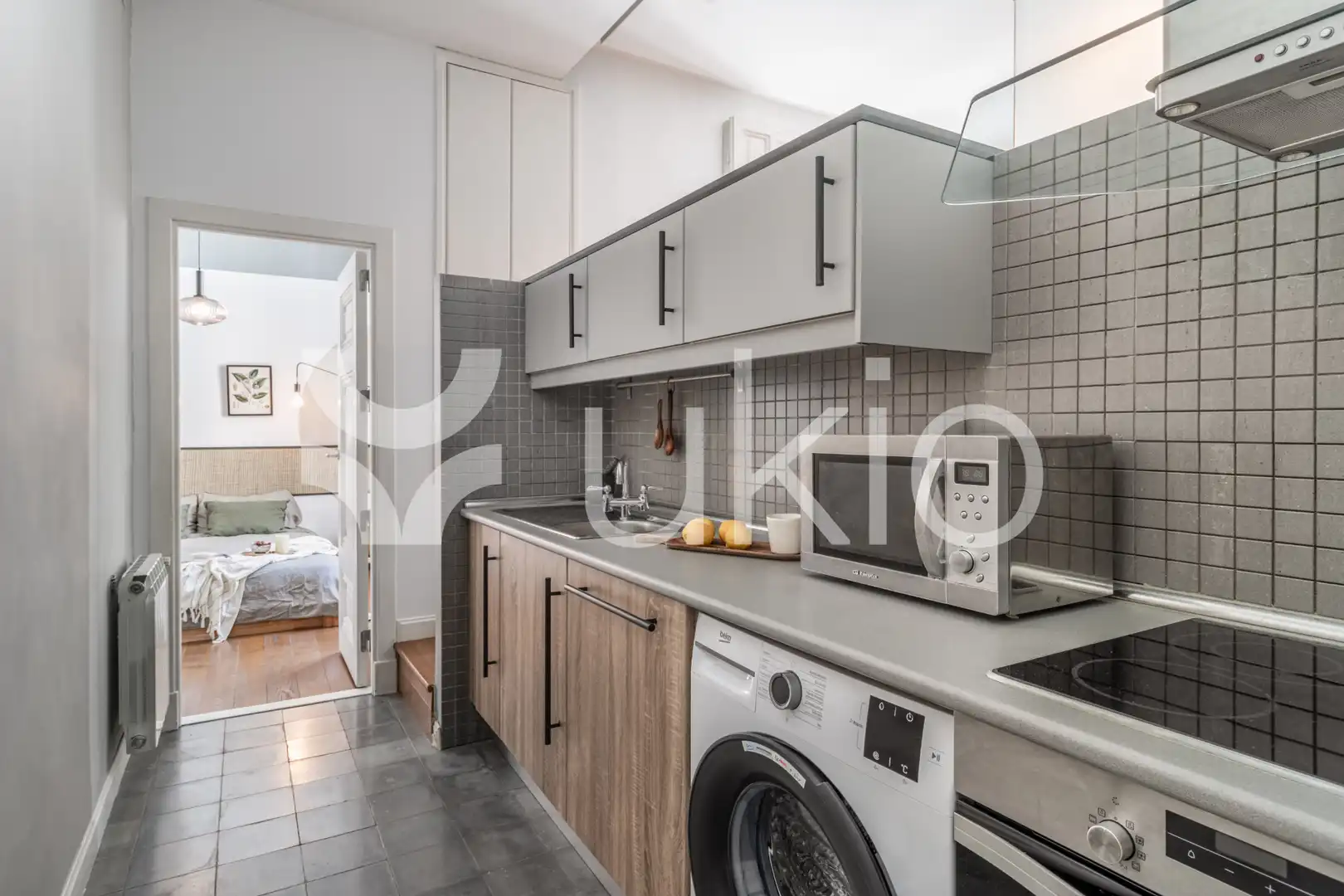 Cocina de Apartamento de alquiler en Centro