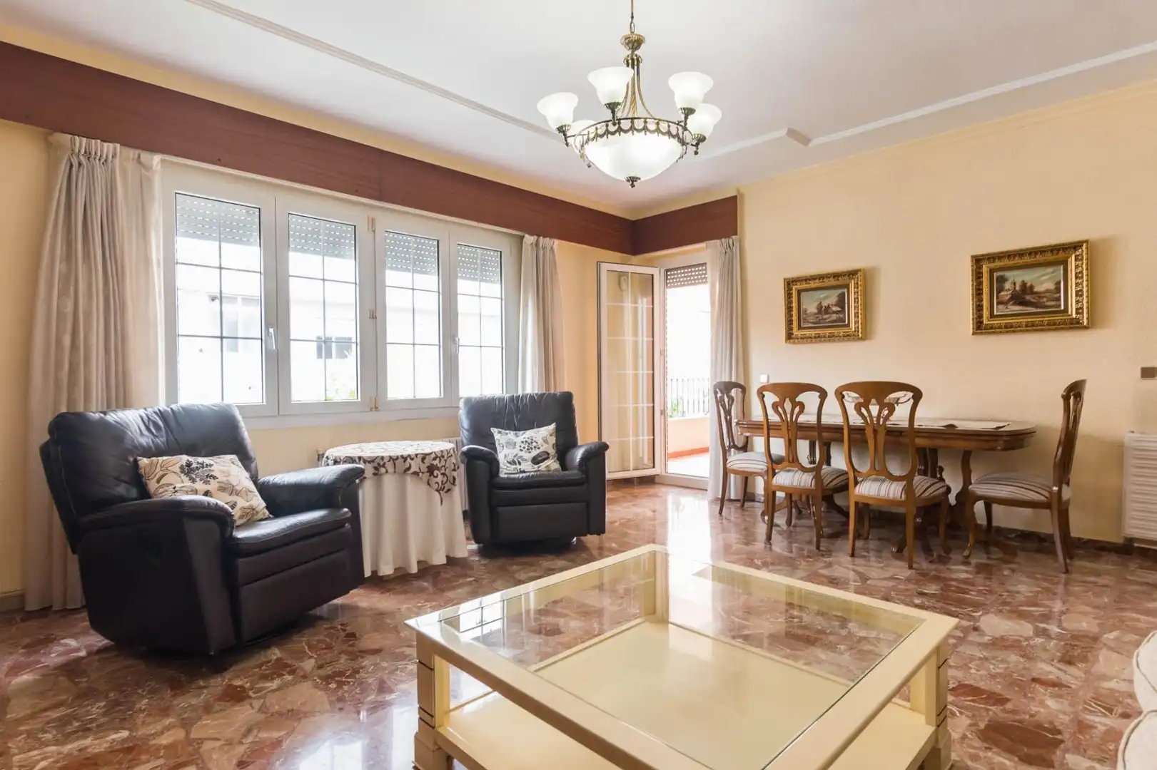 Sala d'estar de Casa o xalet en venda en Alcantarilla amb Aire condicionat, Calefacció i Terrassa