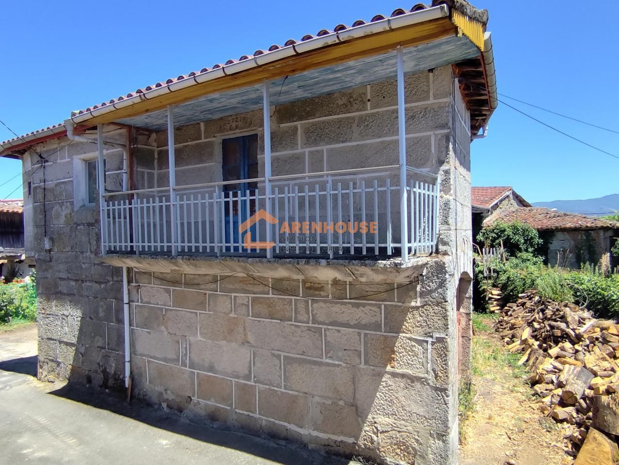 Vista exterior de Casa o chalet en venta en Maceda con Calefacción, Jardín privado y Balcón