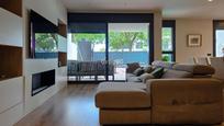 Sala d'estar de Dúplex en venda en  Lleida Capital amb Aire condicionat, Calefacció i Jardí privat